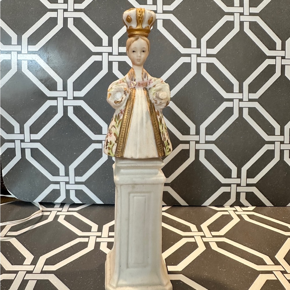 Rare Extraordinary Cybis Catholic Holy infant Jesus of Prague